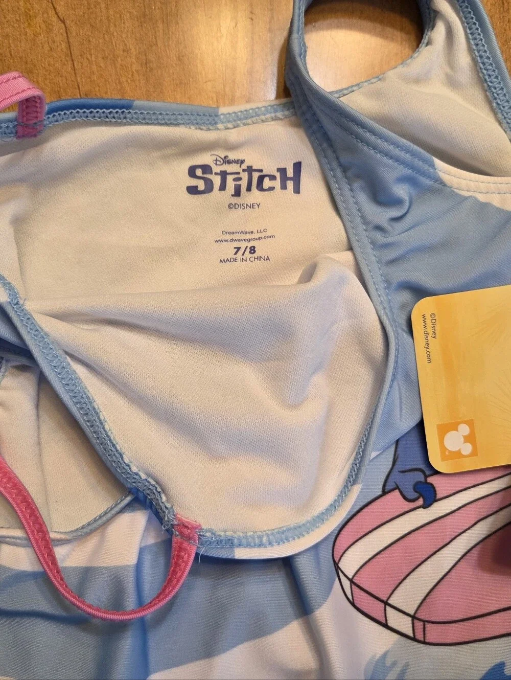 Disney Stitch Girls Swimsuit